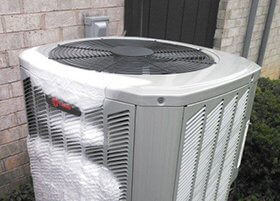 Air Conditioner Unit De-Icing