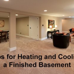 What is the Best Option for Heating and Cooling a Finished Basement?